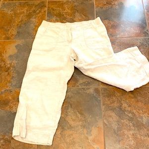 J Jill summer linen beach pants 8